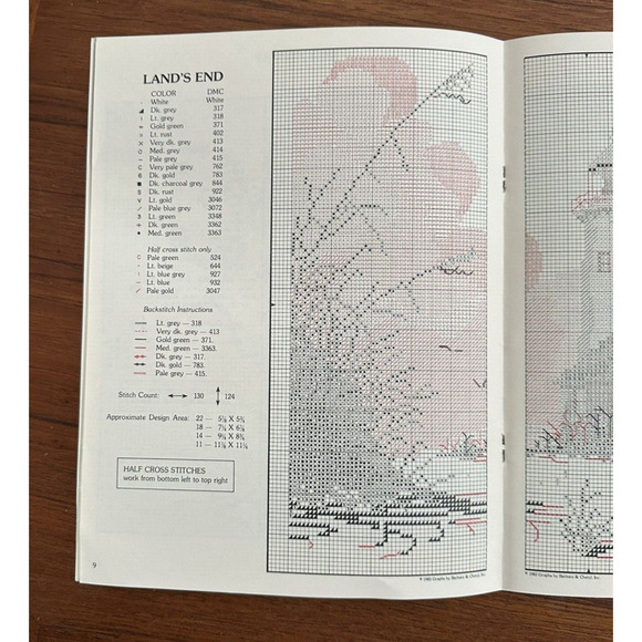 Along The Coast Cross Stitch Patterns Graphs by Barbara & Cheryl Book 15 - Picture 2 of 3